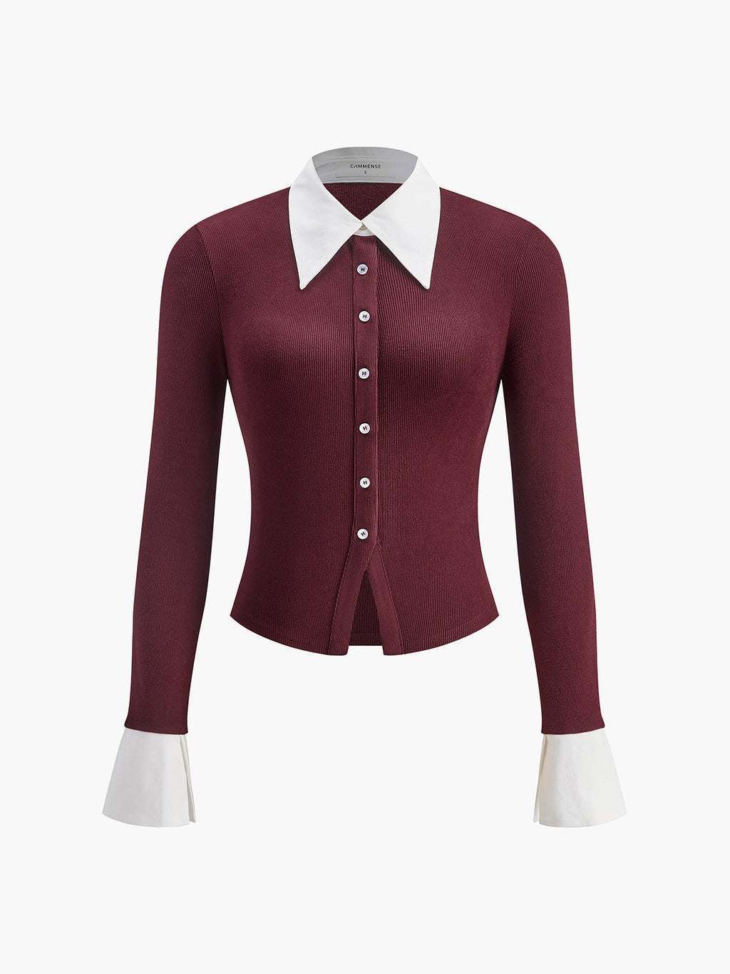 Carla | Camisa 2 en 1 con Ribetes en Contraste