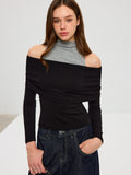 Marta | Camiseta 2 en 1 de Cuello Alto