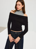 Marta | Camiseta 2 en 1 de Cuello Alto