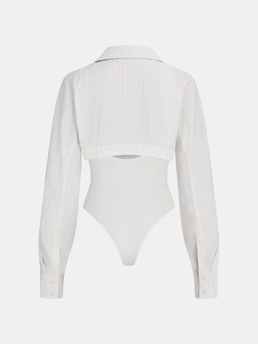 Clara | Body 2 en 1 con Cuello Camisero
