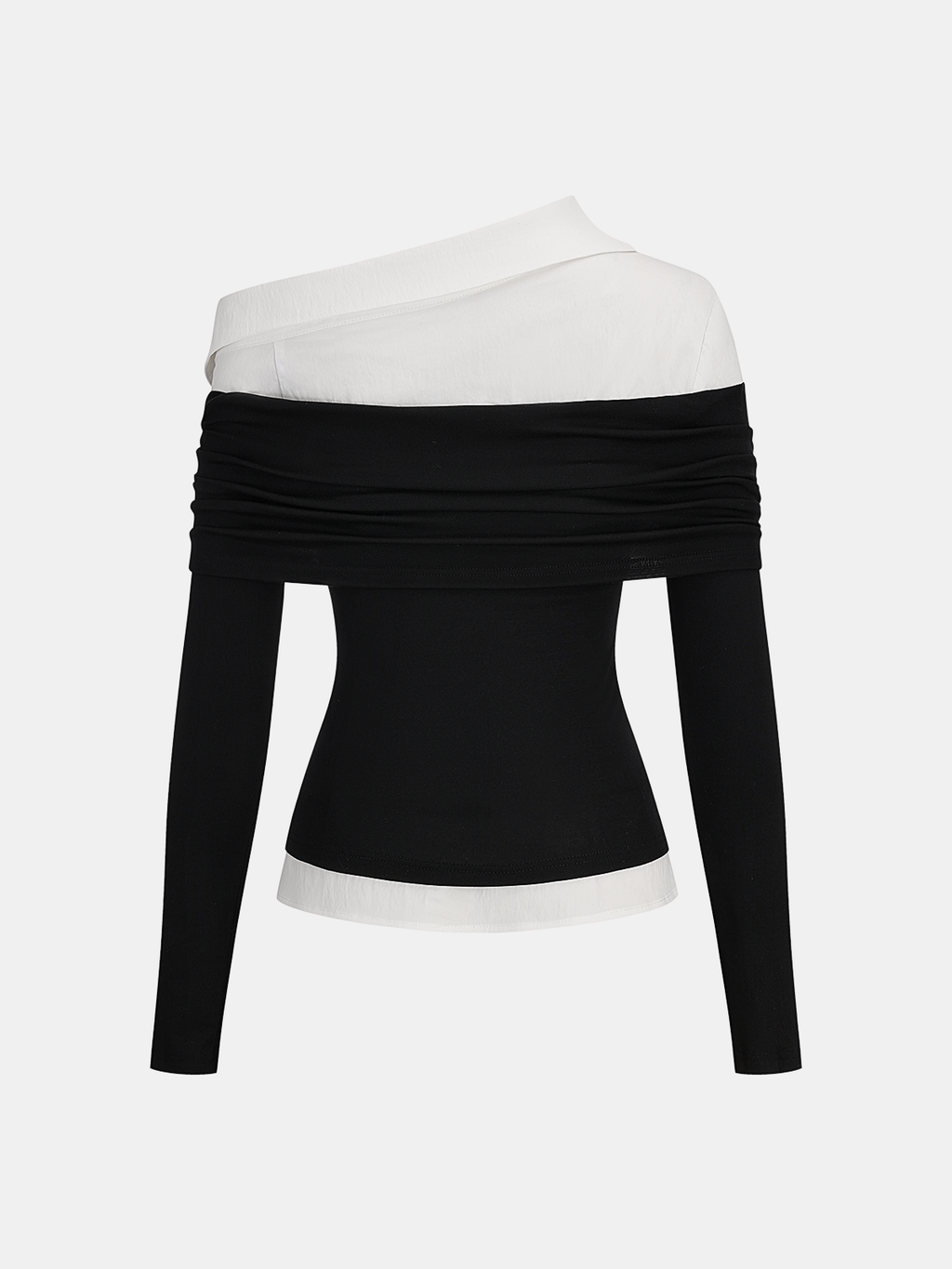 Nora | Blusa 2 en 1 Asimétrica