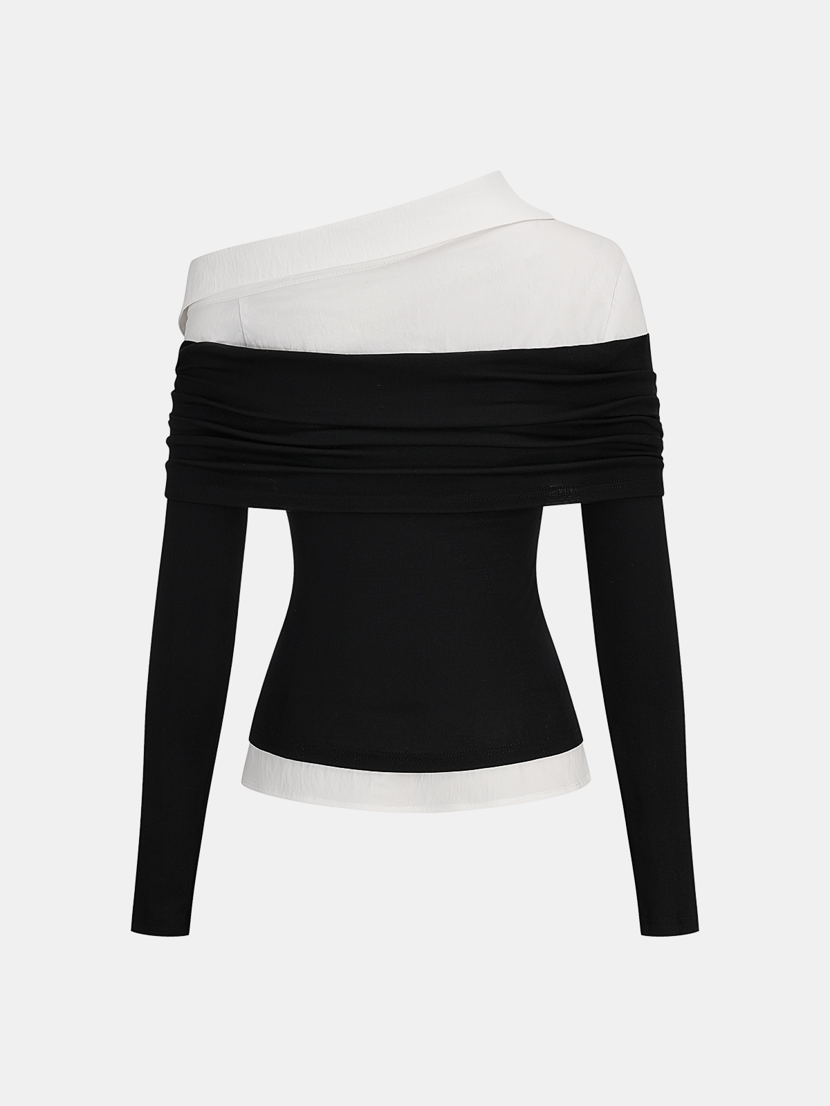 Nora | Blusa 2 en 1 Asimétrica