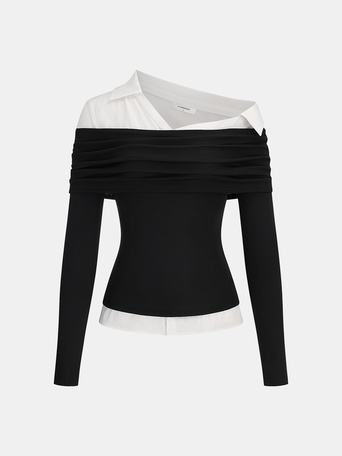 Nora | Blusa 2 en 1 Asimétrica