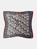 Pañuelo Cuadrado de Seda Paisley