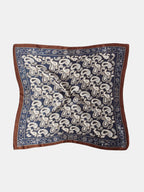 Pañuelo Cuadrado de Seda Paisley