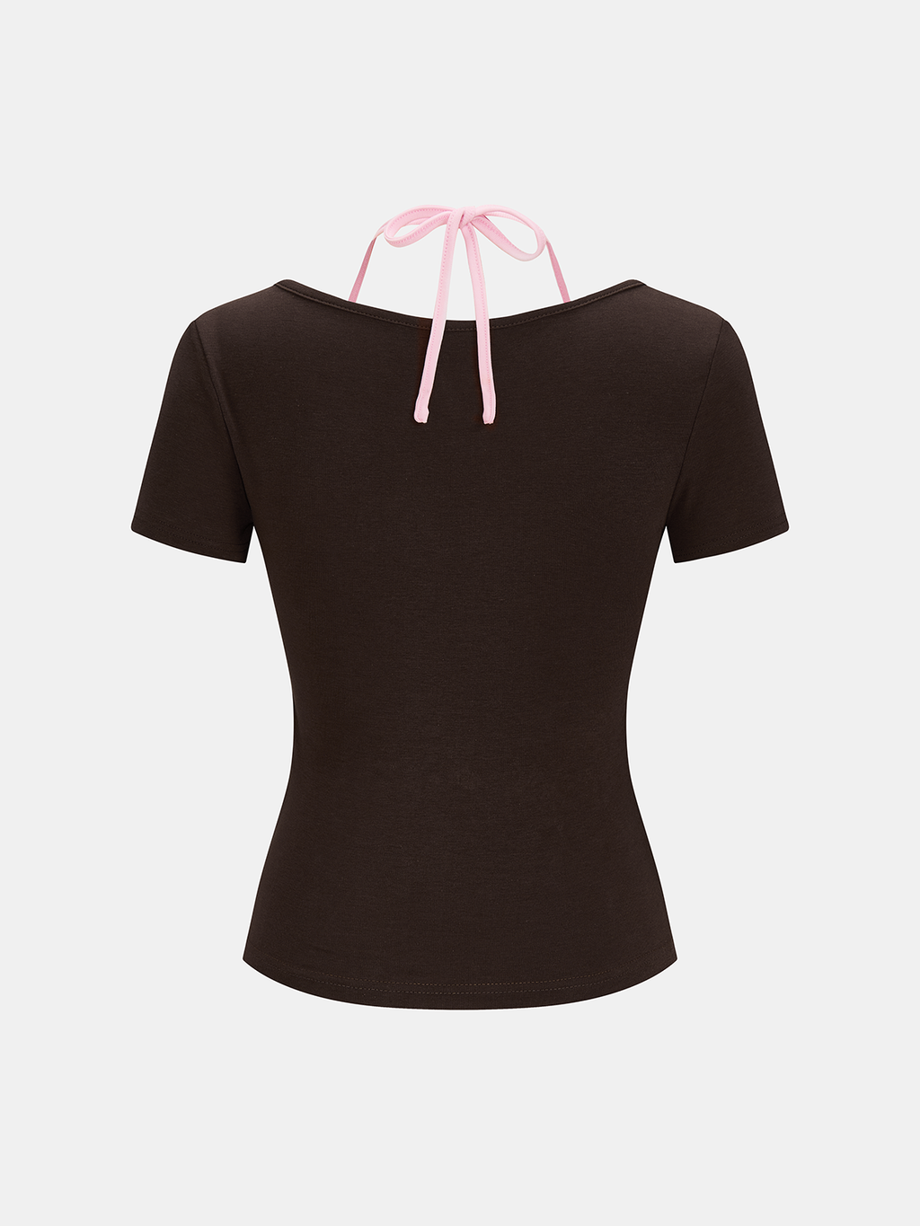Lena | Top 2 en 1 Fruncido con Cuello Cruzado