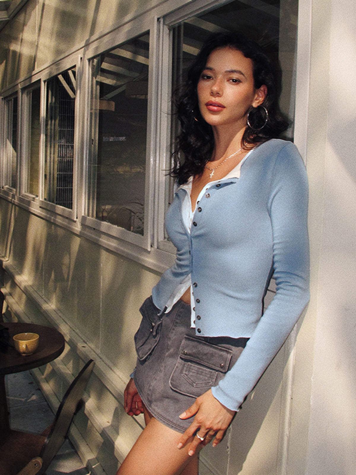 Sofía | Blusa 2 en 1 con Botones