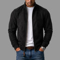 Corrado | Bomber de Antelina con Cuello Alto