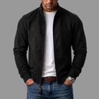 Corrado | Bomber de Antelina con Cuello Alto