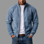 Corrado | Bomber de Antelina con Cuello Alto