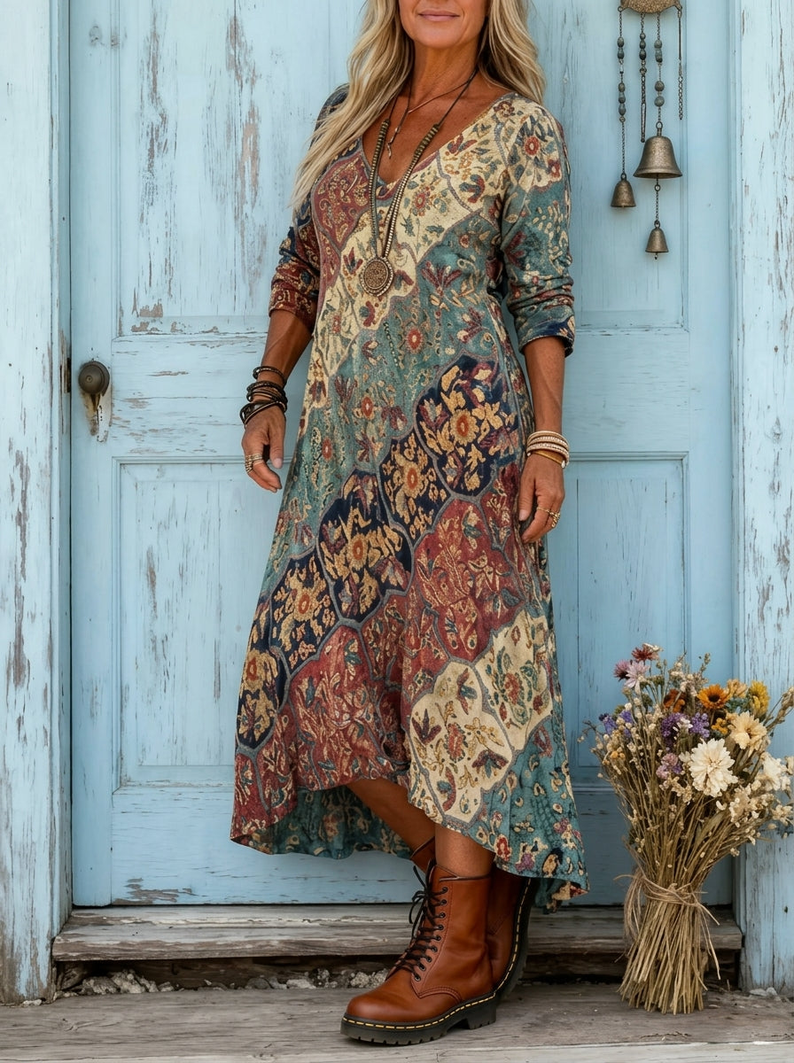 Lydia | Vestido Largo Fluido de Corte Suave