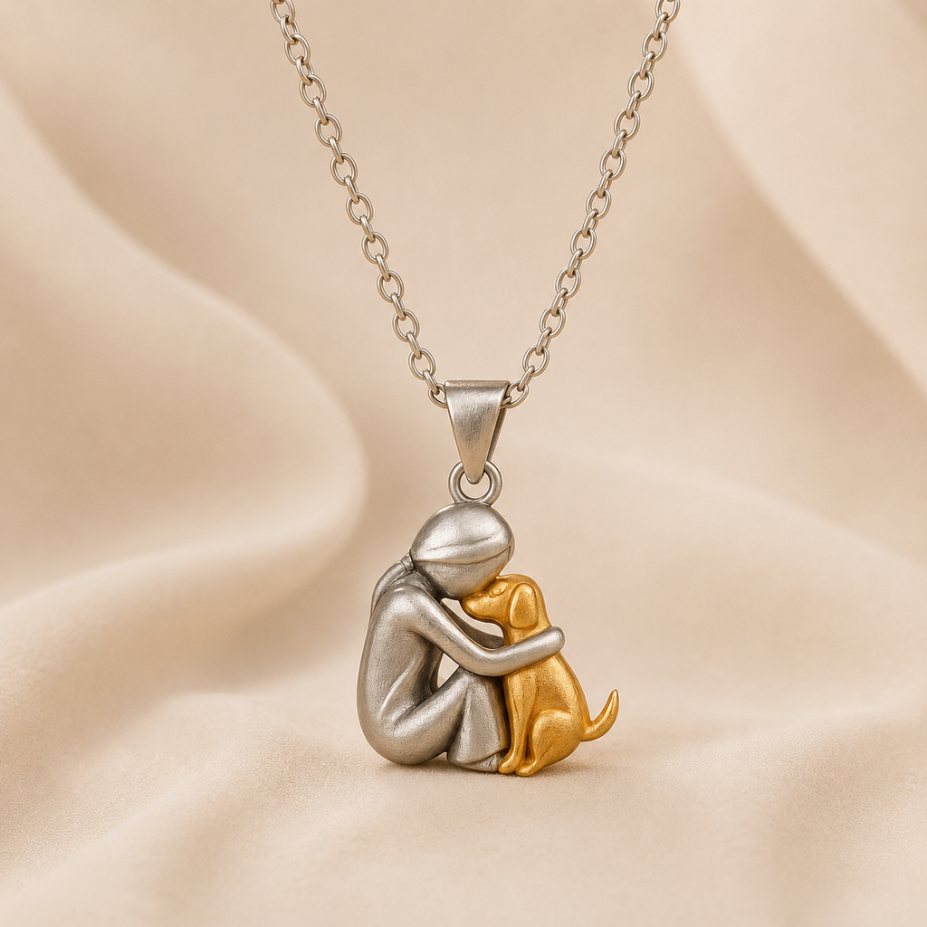 Collar del Abrazo Eterno | Silueta de tu Mascota