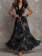 Tatiana | Vestido Largo Bosque Encantado