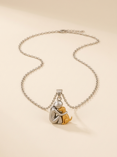 Collar del Abrazo Eterno | Silueta de tu Mascota