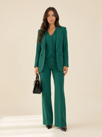 Safira | Traje de 3 Piezas (Chaqueta + Pantalón + Chaleco)