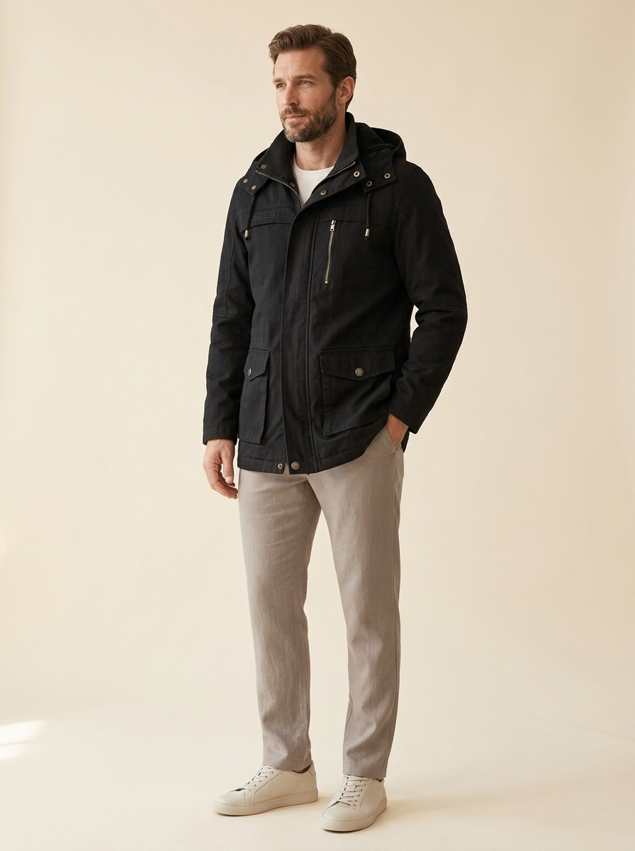 Adriano | Chaqueta Casual de Algodón