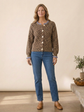 Greta cárdigan de leopardo
